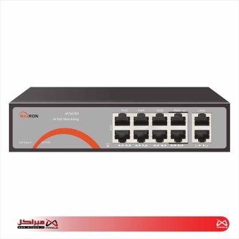 سوئیچ شبکه مکسرون مدل MSW-3008FPA-2FL-120I ا