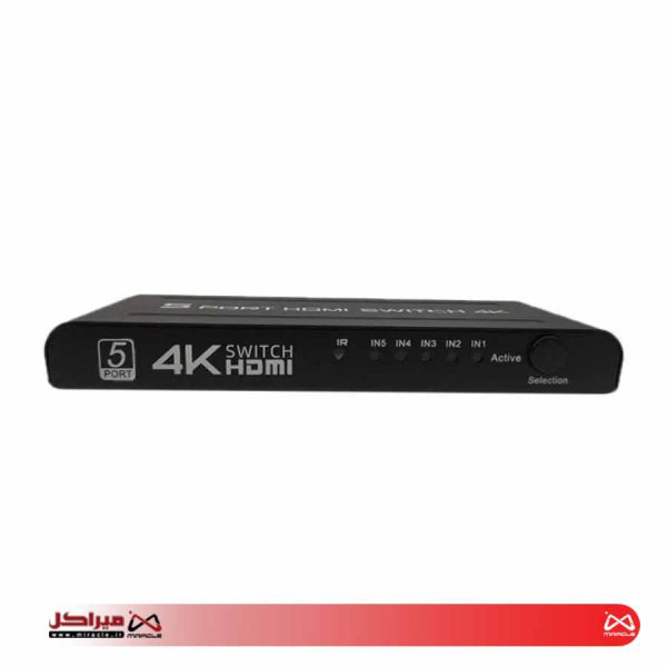 سوئیچ 3 پورت P-NET HDMI مدل 4K301 کیفیت 4K - تصویر 2