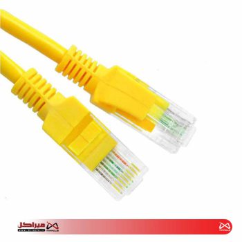 پچ کورد دیتالند CAT6 UTP زرد 1 متری
