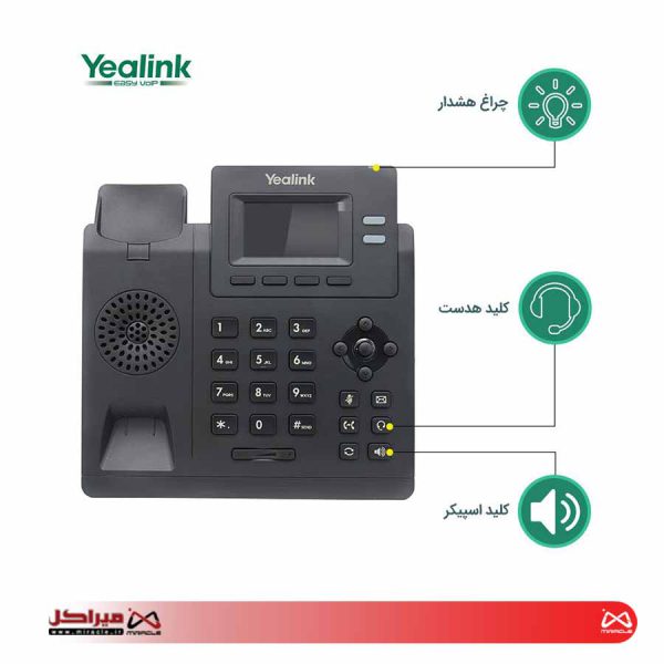 تلفن تحت شبکه یالینک SIP-T31P - تصویر 2