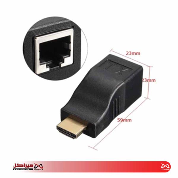 افزایش طول 30 متری HDMI با یک کابل شبکه - تصویر 2