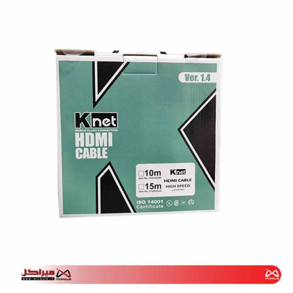 کابل ۱٫۴ HDMI کی نت ۱۰ متری Knet K-CH140100 - تصویر 2