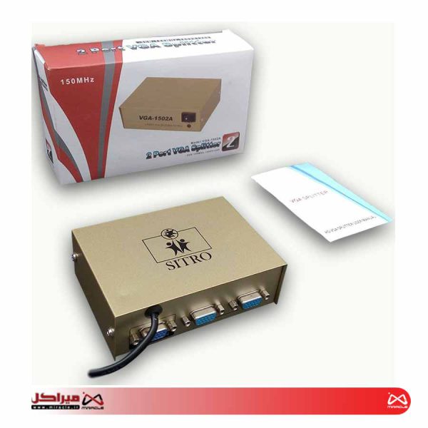 اسپیلیتر 2 پورت وی جی ای بی - نت مدل FJ-1502A