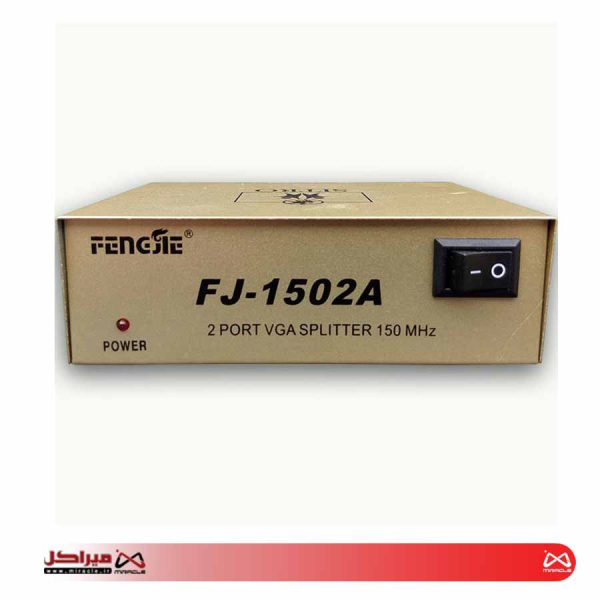 اسپیلیتر 2 پورت وی جی ای بی - نت مدل FJ-1502A - تصویر 2