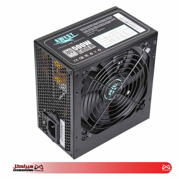 پاور کامپیوتر 500 وات اوست مدل GT-AV500-BW - تصویر 3