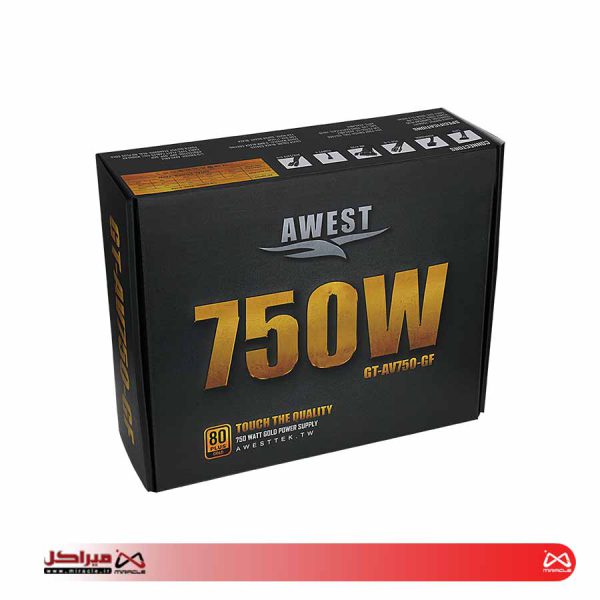 منبع تغذیه کامپیوتر اوست مدل GT-AV750W-GF - تصویر 4