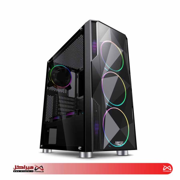 کیس کامپیوتر اوست مدل GT-AV۰۲-BG