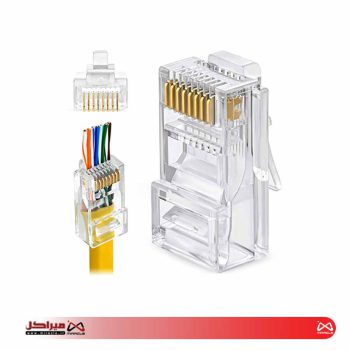 سوکت میان گذر مکسرون مدل MSW-2000CNT بسته ۱۰۰ عددی