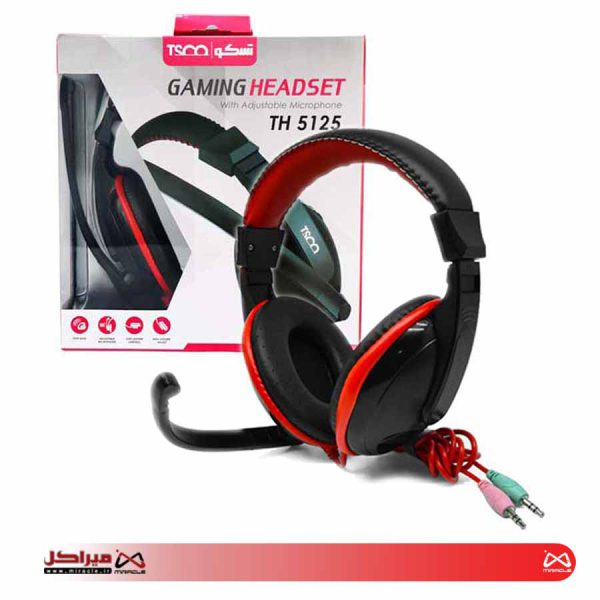 هدست مخصوص بازی تسکو مدل TH 5125 - تصویر 2