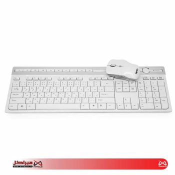کیبورد و ماوس بی سیم تسکو مدل TKM7106W با حروف فارسی