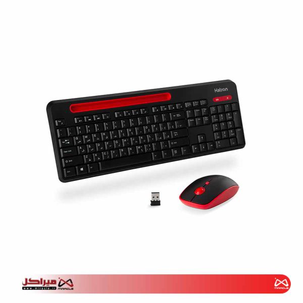 کیبورد و ماوس هترون مدل HKCW135