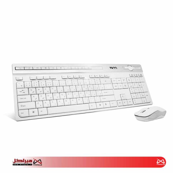 کیبورد و ماوس بی سیم تسکو مدل TKM7106W با حروف فارسی - تصویر 2