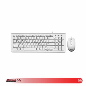 KEYBOARD & MOUSE MSI USB WHITE