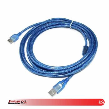 کابل روکش دار افزایش طول 10 متری USB