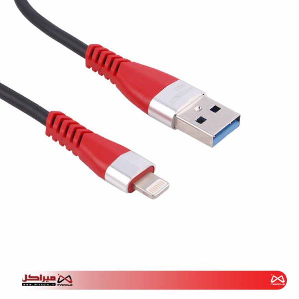 کابل آیفونی فست شارژ X-Energy X-220 2.4A 1m - تصویر 3