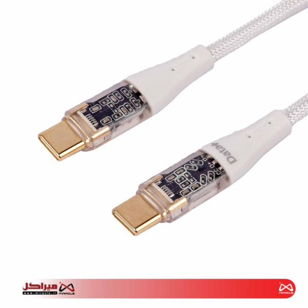 کابل تبدیل Type-C به Type-C فست شارژ 60W دیتا پلاس سری رویال مدل DP-R330 به طول 1 متر - تصویر 2