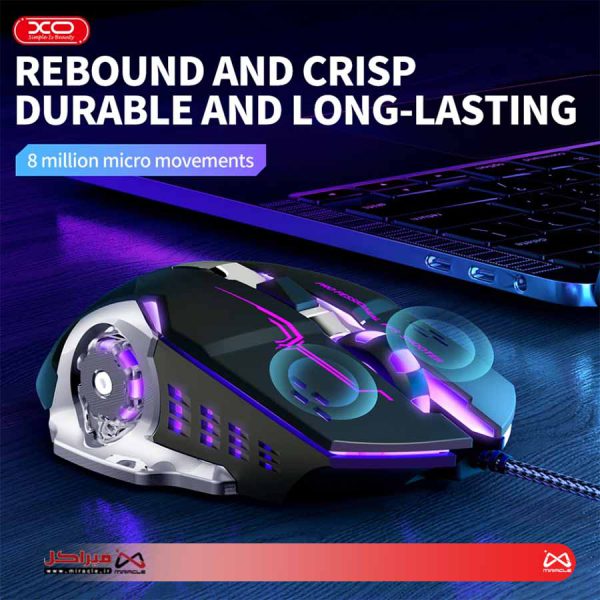 ماوس گیمینگ مکانیکی ایکس او مدل XO-M10 GAMING MOUSE - تصویر 2