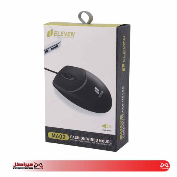 موس سيم دار Eleven M602 Silent - تصویر 2