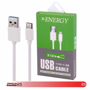 کابل شارژر X-ENERGY FAST TYP-C (2M) X-123