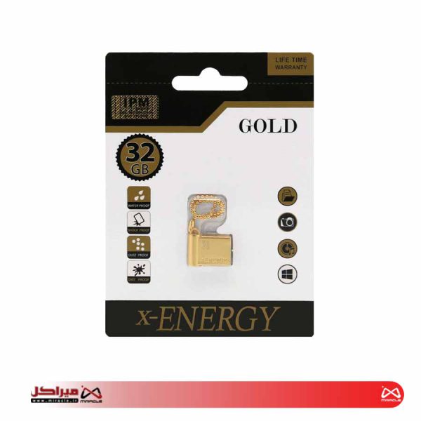 فلش مموری ایکس-انرژی مدل USB2.0 Gold ظرفیت 32 گیگابایت - تصویر 2