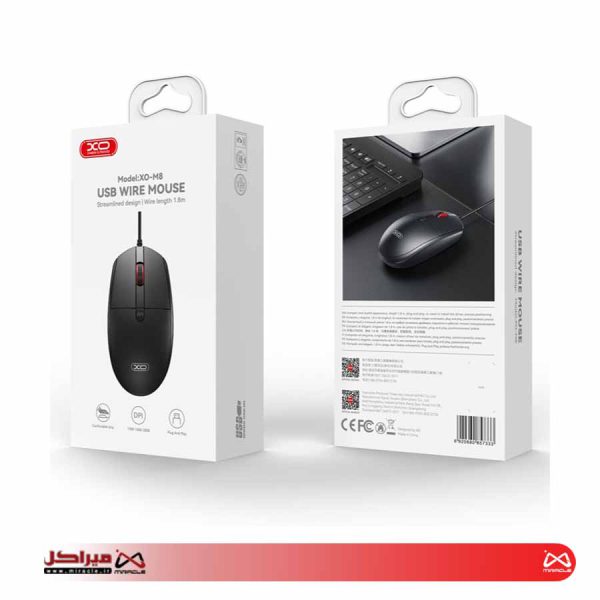 ماوس سیمی ایکس او مدل XO-M8 - تصویر 3