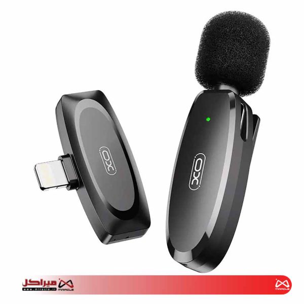 میکروفون یقه ای بی سیم آیفونی لایتنینگ ایکس او MKF08B - تصویر 3