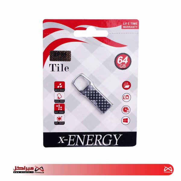 فلش 64 گیگ ایکس انرژی X-Energy Tile USB2.0 - تصویر 2