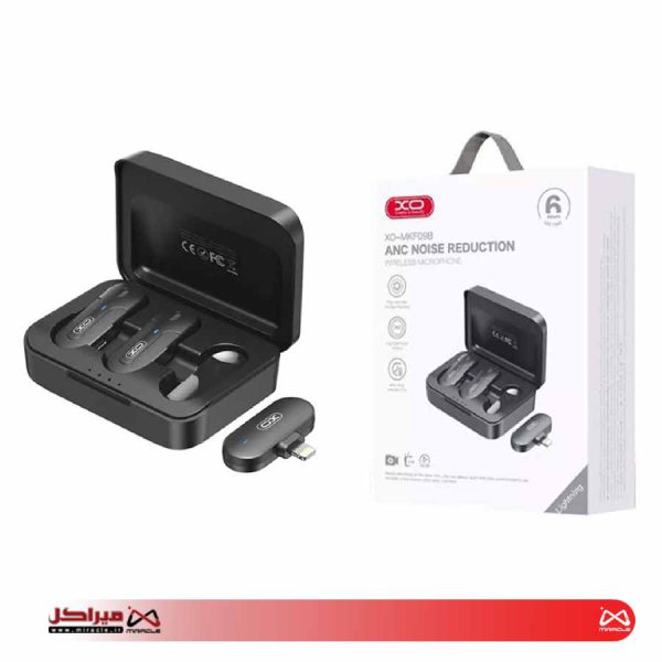 میکروفون بی سیم یقه ای لایتنینگ ایکس او MKF09B - تصویر 3