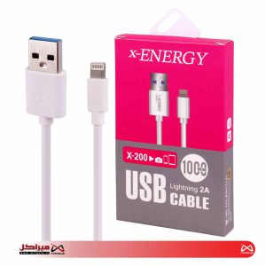 کابل شارژر X-ENERGY LIGHTNING X-200