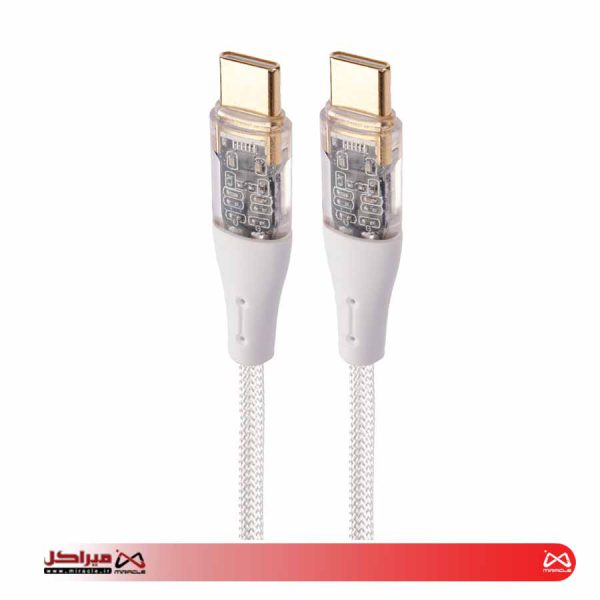 کابل تبدیل Type-C به Type-C فست شارژ 60W دیتا پلاس سری رویال مدل DP-R330 به طول 1 متر - تصویر 3