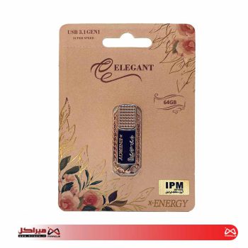 فلش مموری ایکس انرژی مدل Elegant USB3.1 با ظرفیت 64 گیگابایت