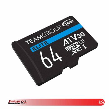 کارت حافظه تیم گروپ  microSDXC V30-I U3-A1 با ظرفیت 64 گیگابایت