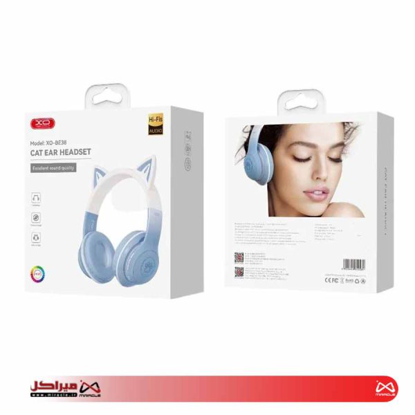 هدفون گربه ای ایکس او مدل XO-BE38 CAT - تصویر 2