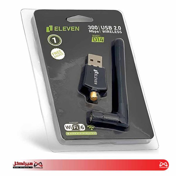 کارت شبکه وایرلس ELEVEN D14 300Mbps - تصویر 3