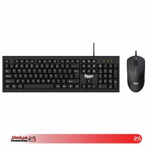 کیبورد و موس سیمی Liggo مدل KM601
