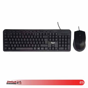 کیبورد و موس سیمی Liggo مدل KM606