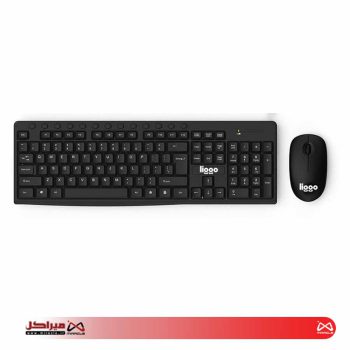 کیبورد و ماوس بی سیم لیگو liggo مدل KW806