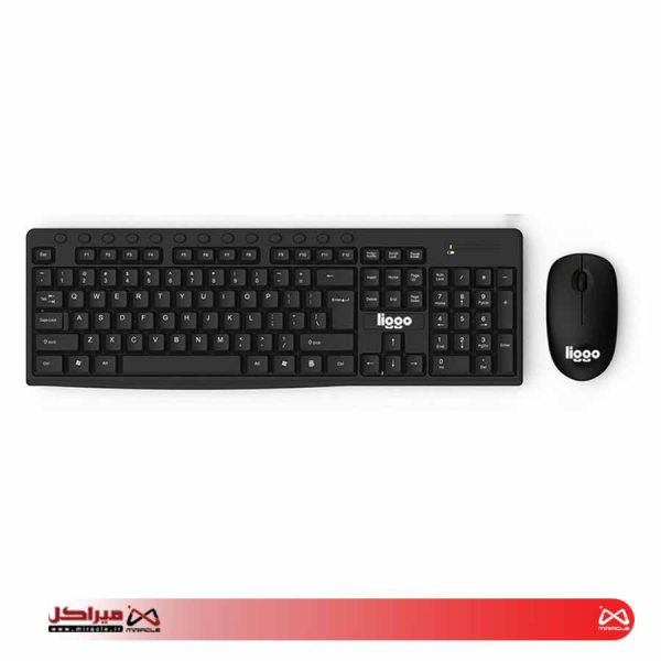 کیبورد و ماوس بی سیم لیگو liggo مدل KW806