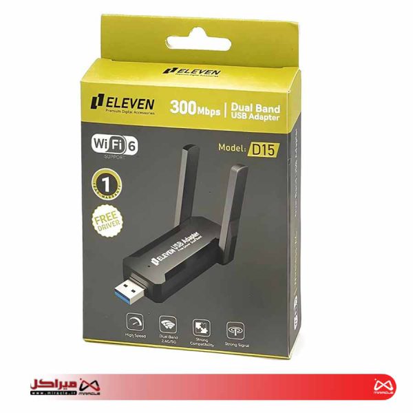 کارت شبکه وایرلس ELEVEN D15 - تصویر 2