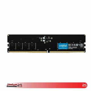 رم کامپیوتر DDR5 تک کاناله 4800 مگاهرتز CL40 کروشیال مدل CT8G48C40U5 ظرفیت 8 گیگابایت