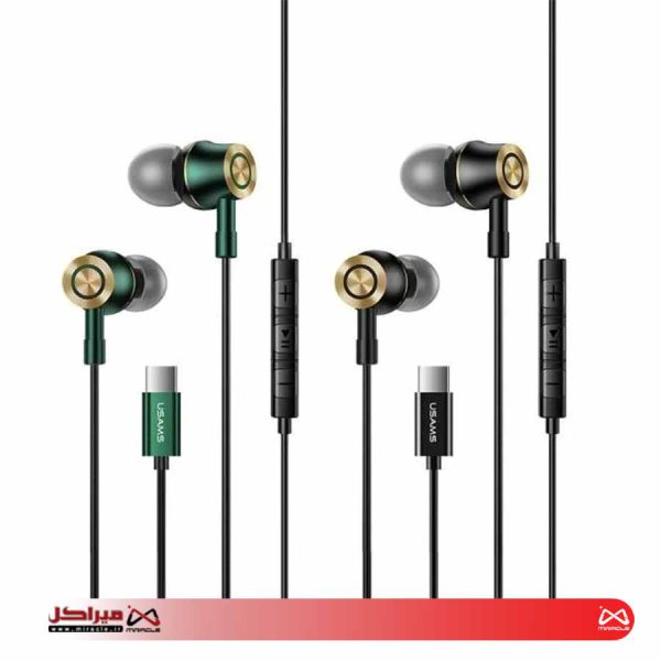 هندزفری با سیم یوسمز مدل EP-43 / GREEN - تصویر 2