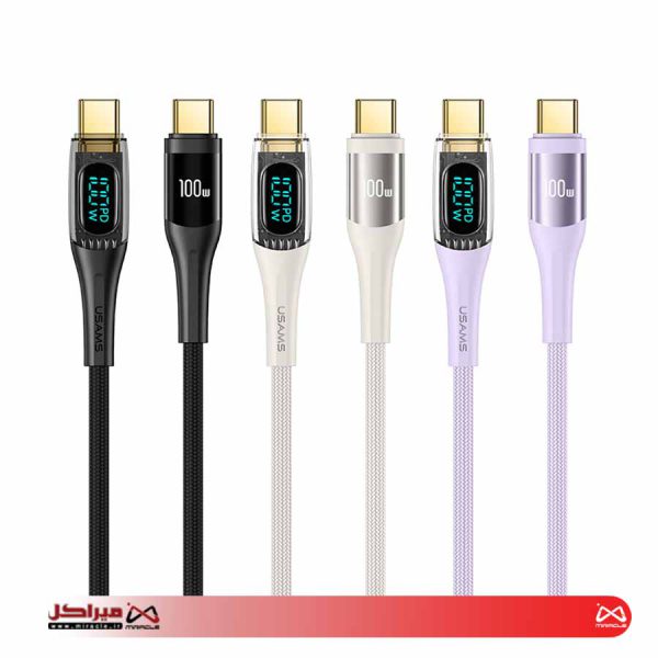 کابل شارژ یوسمز Type-C به Type-C مدل US-SJ590 با طول1.2 متر - تصویر 2