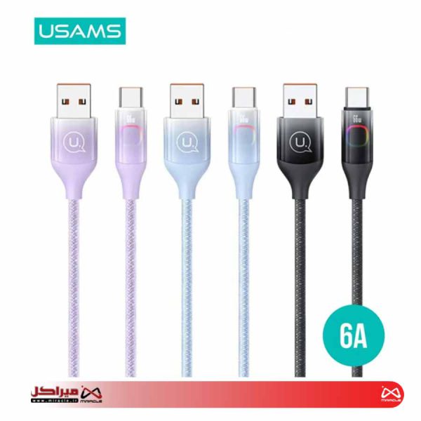 کابل شارژر 1.2 متری USB به Type-C یوسمز US-SJ636 - تصویر 3