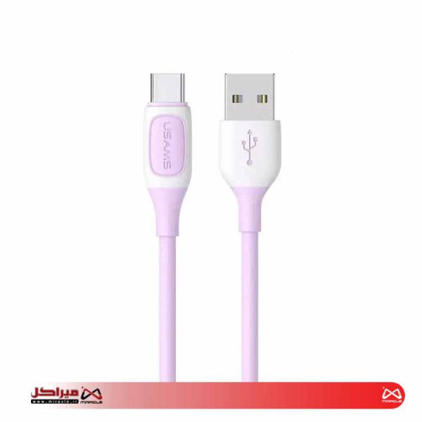 کابل 1 متری 3 آمپر Type-C یوسمز US-SJ596 (White) - تصویر 3