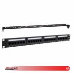پچ پنل Cat6 24 پورت UTP وی نت V-NPC6U024 - تصویر 3