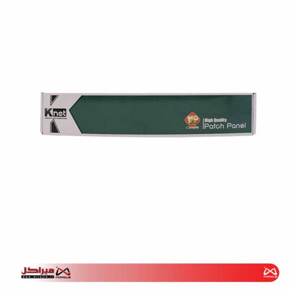 پچ پنل 24 پورت همراه با کیستون Cat6 UTP کی نت K-N1062 - تصویر 3