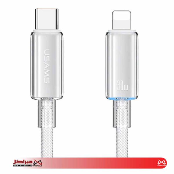 کابل 1.2 متری Type-C به Lightning یوسمز US-SJ659