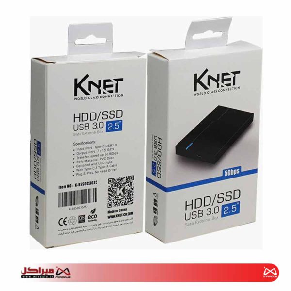 باکس هارد 2٫۵ اینچ USB 3.0 کی نت مدل K-BSSDC3025 - تصویر 2