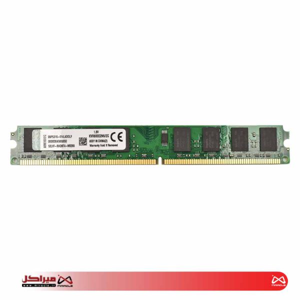 رم دسکتاپ DDR2 تک کاناله 800 مگاهرتز کینگستون مدل KVR800D2N6/2G ظرفیت 2 گیگابایت