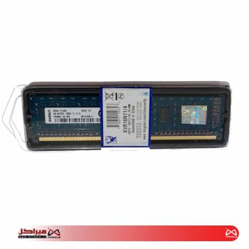رم دسکتاپ DDR3 تک کاناله 1600 مگاهرتز CL11 کینگستون مدل KVR16N11/4 PC3-12800 ظرفیت 4 گیگابایت